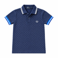 Fred Perry Kids Polo Navy Dots – weißer Hintergrund