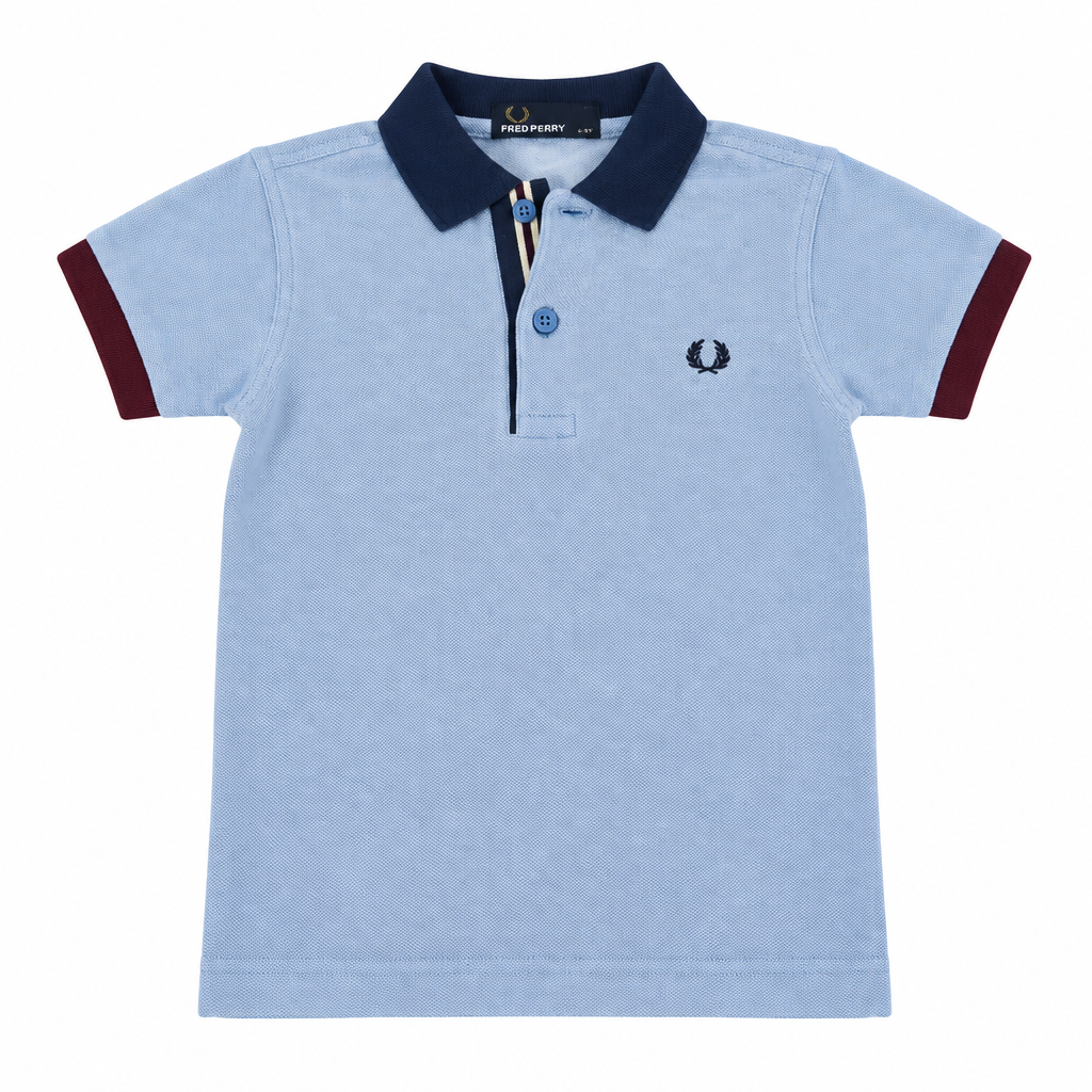Fred Perry Kids Polo – weißer Hintergrund