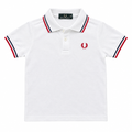 Fred Perry Kids Polo Weiß – weißer Hintergrund