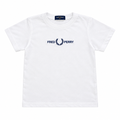 Fred Perry Kids T-Shirt Weiß – weißer Hintergrund