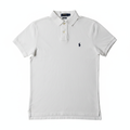 Ralph Lauren White Polo White Background