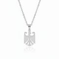 Deutschland Kette Edelstahl | Silber & Gold | 45cm