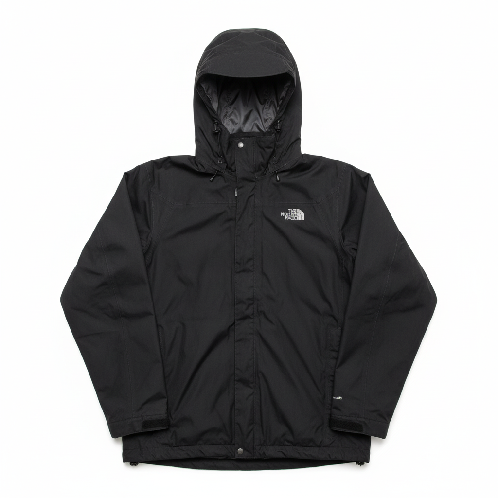 The North Face Jacke auf weißem Hintergrund
