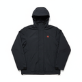 Windbreaker Jacke auf weißem Hintergrund